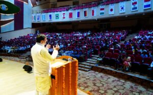 मुख्यमंत्री पुुष्कर सिंह धामी ने आयोजित हो रहे 05 दिवसीय कल्चरल एण्ड स्पोर्टस पायरेक्सिया-2023 का किया शुभारम्भ